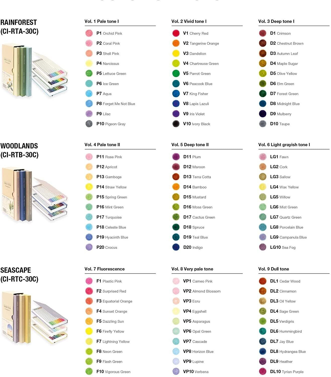 Lapices de Colores Tombow Irojiten