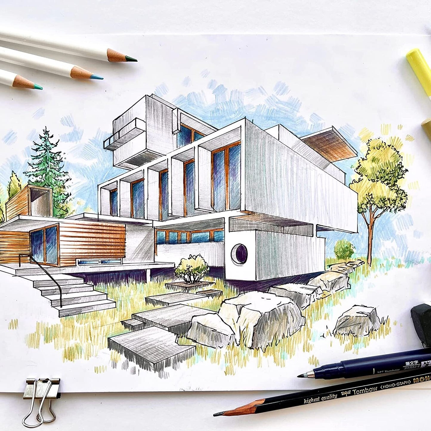 Lapices de Colores Tombow Irojiten