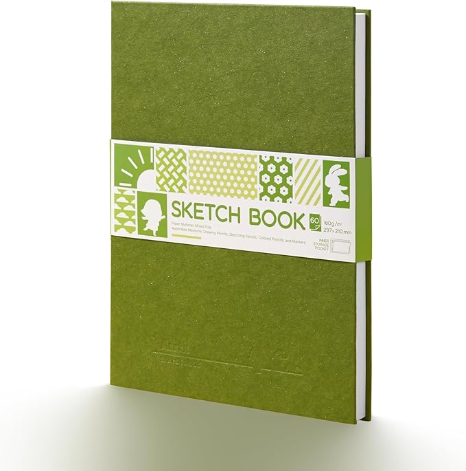 Cuaderno de bocetos (Sketchbook) Arrtx A4, 60 hojas