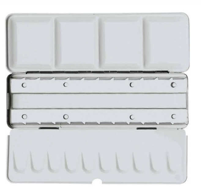 Caja Vacía para Acuarelas Sennelier - 24 Media Pastillas