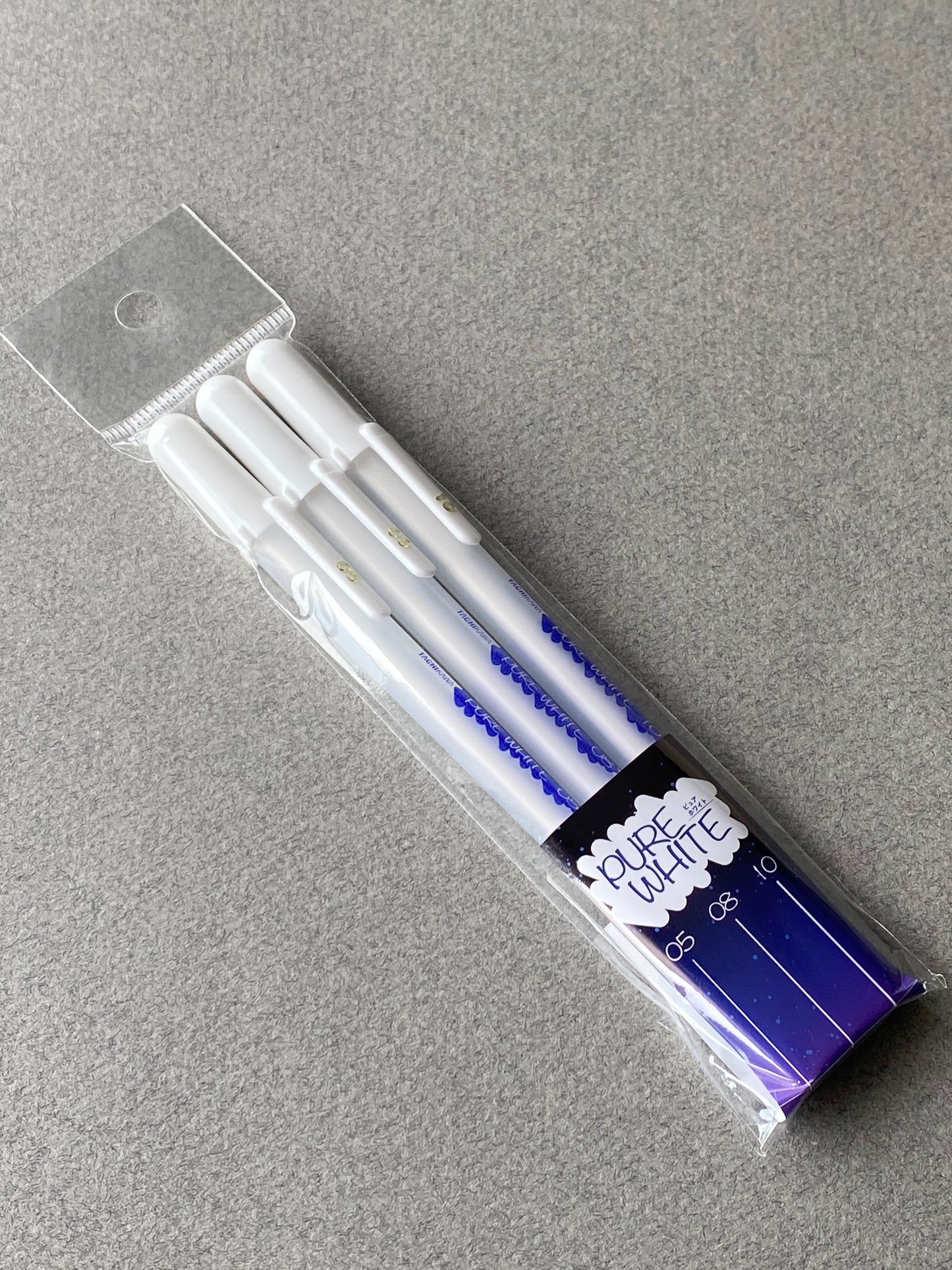 Set Lapiceras Blancas Tachikawa