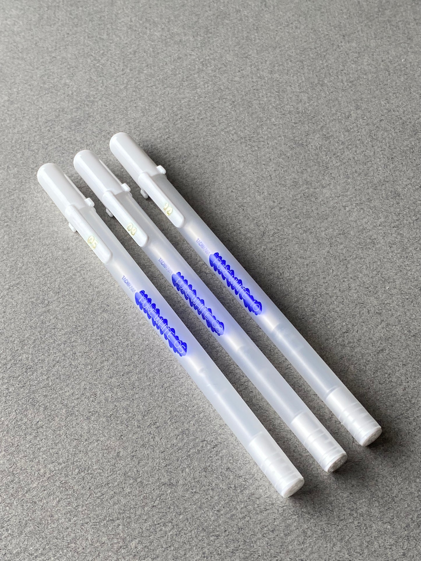 Set Lapiceras Blancas Tachikawa