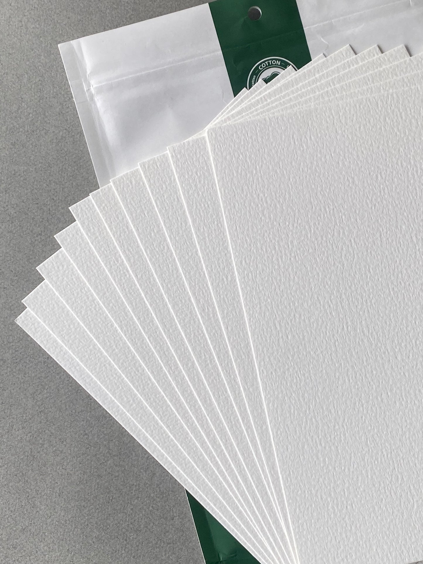 Papel para Acuarela Potentate 300gr 100% Algodón - Paquete 10 hojas