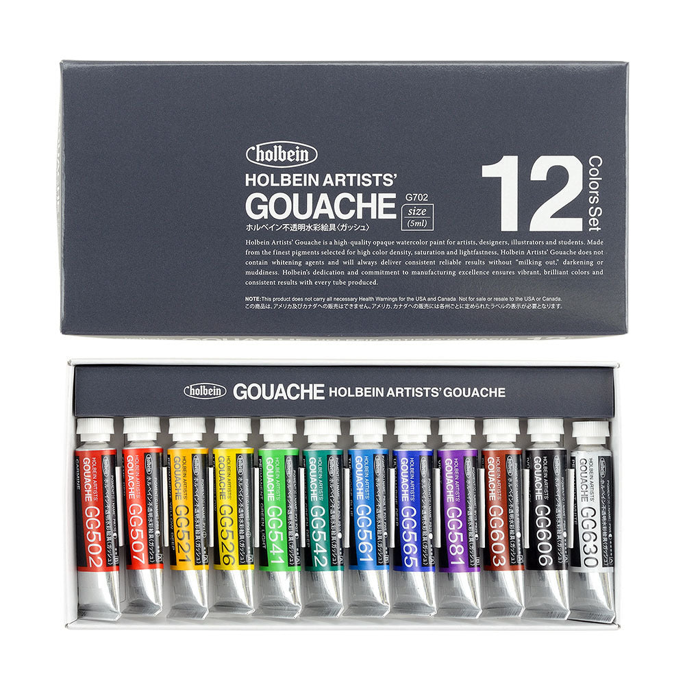 Gouache Holbein Artist 12 colores