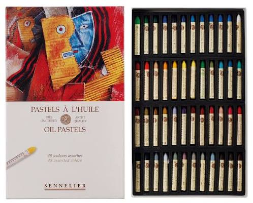Set de Oleos Pastel Sennelier - 48 colores