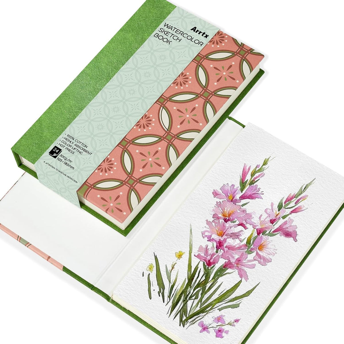 Cuaderno de Bocetos (Sketchbook) para Acuarela Arrtx 100% Algodón