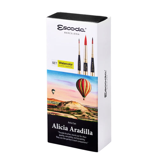 Set de Pinceles de Viaje Escoda - Alicia Aradilla