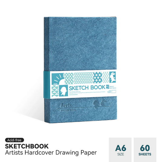 Cuaderno de bocetos (Sketchbook) Arrtx A6, 60 hojas
