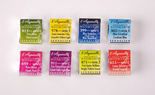 Acuarela Sennelier Extrafina - Media Pastilla