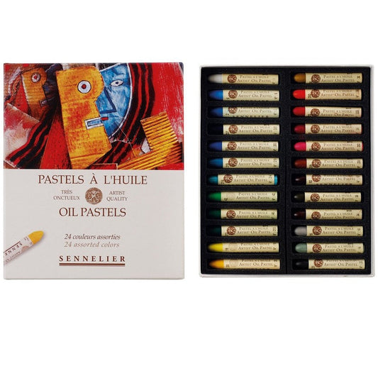 Set de Oleos Pastel Sennelier - 24 colores