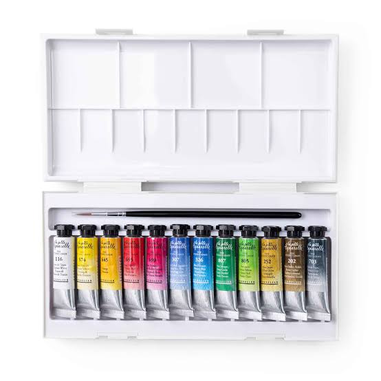 Set Acuarelas Sennelier "La Petite Aquarelle" Finas - 12 Tubos 10ml